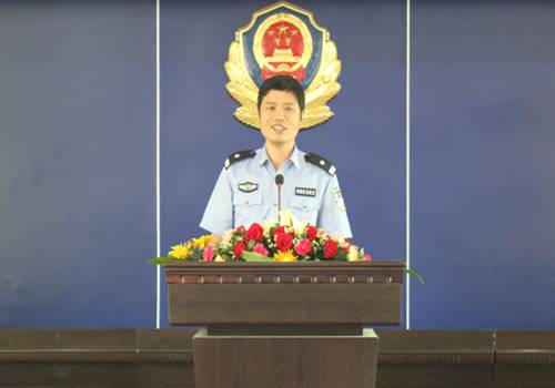 城步公安局举办“知民、爱民、利民、安民”主题演讲比赛(图3)