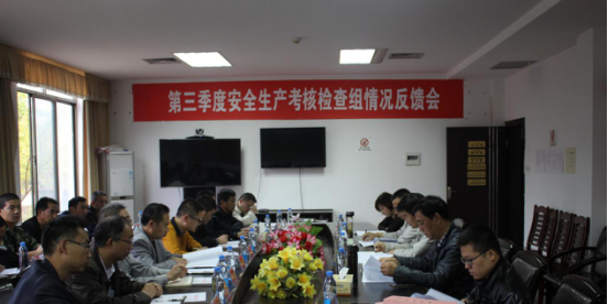 市第三季度安全生产考核组考核城步安全生产工作(图1)