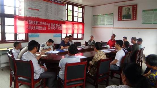 城步农业携手贫困村党支部结对共建(图1)