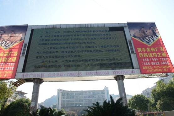 城步苗族自治县开展  《人力资源市场暂行条例》  宣传活动(图4)