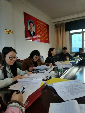 县直属机关党委对城步国土资源局党建工作进行督导(图1)