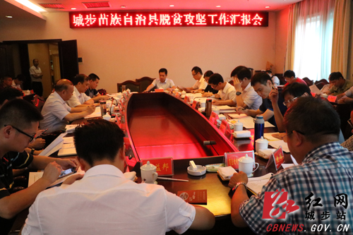 省委政研室调研组深入城步调研脱贫攻坚工作(图7)