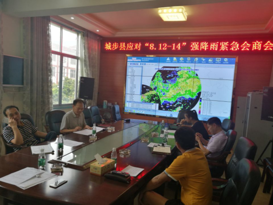 科学决策提前预警 有序应对暴雨侵“城”   --城步抗击“8.13-8.14”大暴雨纪实(图1)