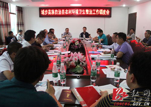 城步召开创省卫和农村环卫整治工作调度会(图2)