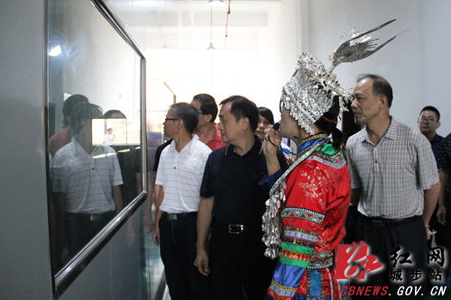 邵阳市政协委员视察城步工作(图1)