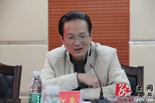 廖红兵深入城步调研扶贫工作(图2)