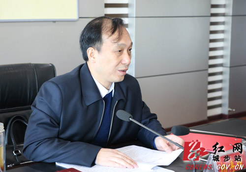 城步政府党组专题学习传达党的十九大精神(图1)