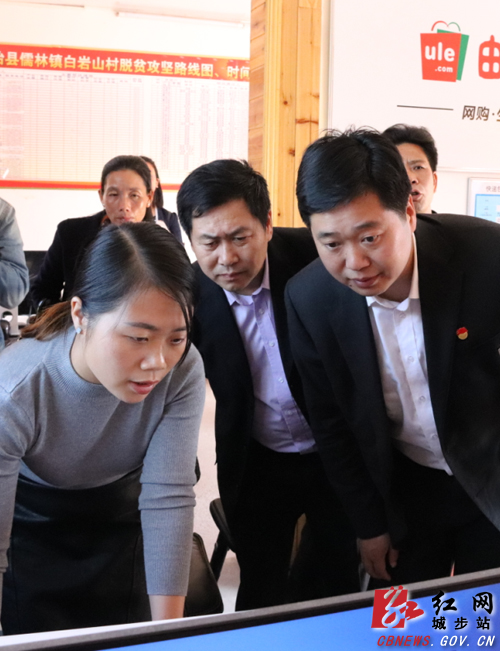 通道县组织部来城步学习交流工作(图2)