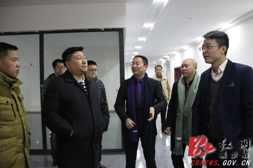 方凯督查指导城步电子商务公共服务中心建设(图2)