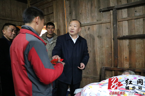 罗建南深入丹口镇开展春节慰问(图3)