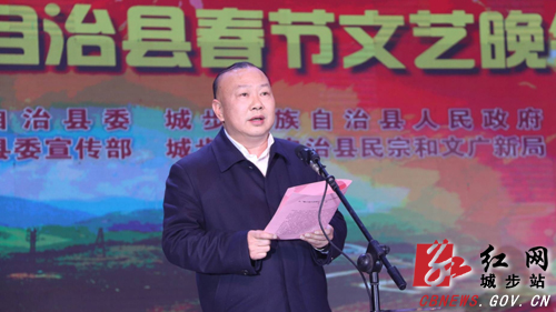 城步举办2018年春节联欢晚会(图1)
