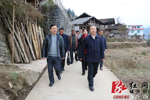 罗建南深入丹口镇开展春节慰问(图1)
