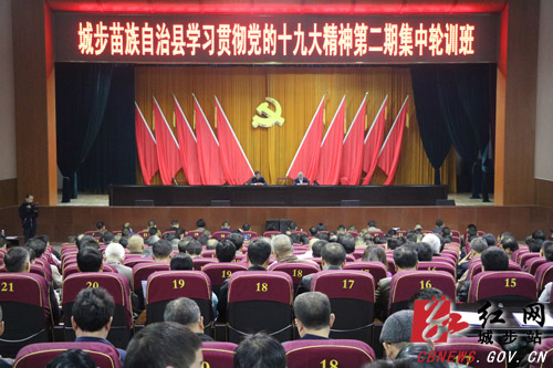 城步开展学习贯彻党的十九大精神第二期集中轮训(图1)
