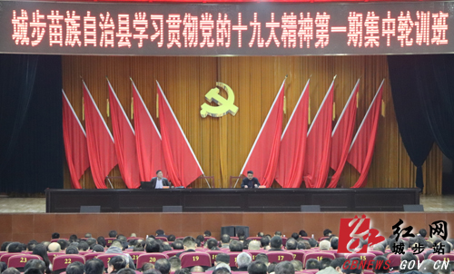城步扎实开展学习贯彻党的十九大精神集中轮训(图1)