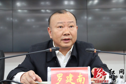 城步召开传达市委常委会会议精神暨巡视交办信访件办理、脱贫攻坚、作风建设工作会议(图2)