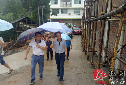 杨博理调研指导汀坪乡脱贫攻坚工作(图1)