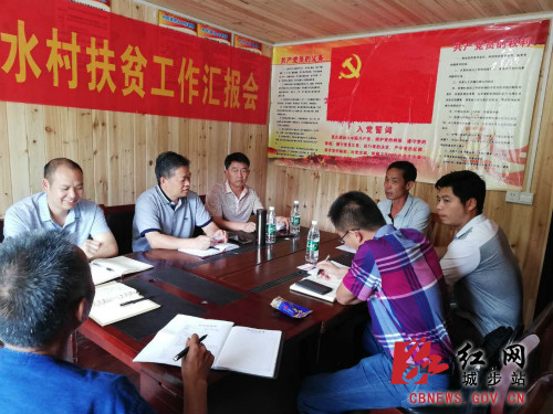 钟胤进调研指导新枧水村脱贫攻坚工作(图1)