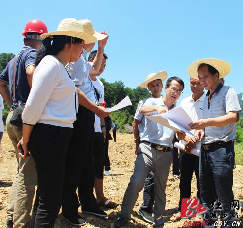 杨博理督查易地扶贫搬迁集中安置点建设工作(图2)