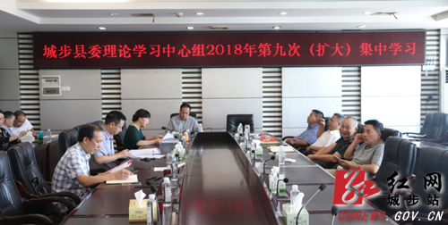 城步学习贯彻习近平对湖南工作的重要指示精神(图1)