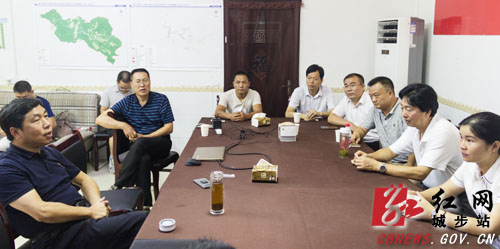 省林业厅领导深入和平村督导脱贫攻坚工作(图2)