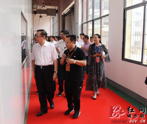 龚文密一行考察城步产业项目建设(图2)
