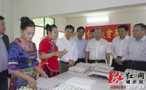 商务部部长钟山到城步调研定点扶贫工作(图4)