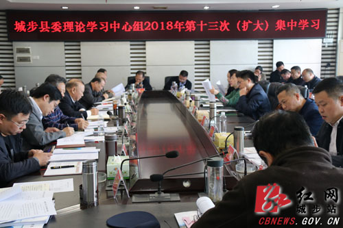 城步召开2018年第三十次县委常委（扩大）会议(图1)