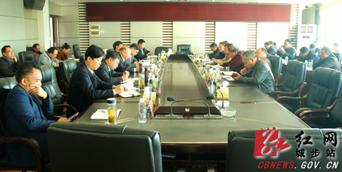 罗建南主持召开小水电站退出工作推进会(图1)