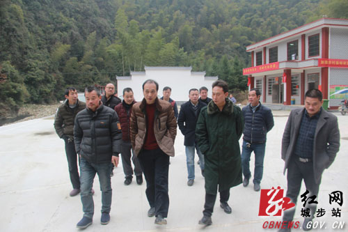 杨博理深入乡镇调研扶贫工作(图1)