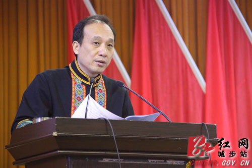 城步苗族自治县第十七届人民代表大会第四次会议开幕(图3)
