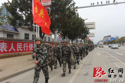 城步人武部组织民兵战备值班分队拉动演练(图2)