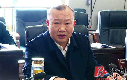 龚文密在城步指导县委常委班子2018年度民主生活会(图3)