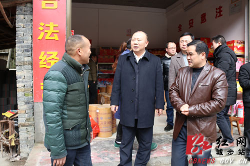 罗建南深入长安营镇慰问并督查安全生产工作(图1)