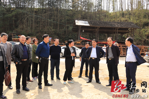 曹普华深入城步开展巡河工作(图1)