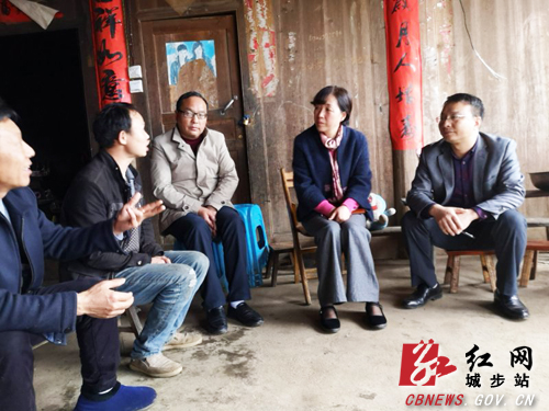陈文华调研指导汀坪乡脱贫攻坚工作(图1)