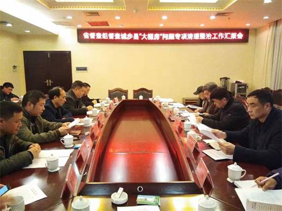 省督查组督查城步“大棚房”问题专项清理整治工作(图1)