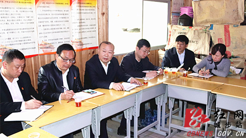 罗建南深入乡镇调研指导脱贫攻坚等工作(图1)