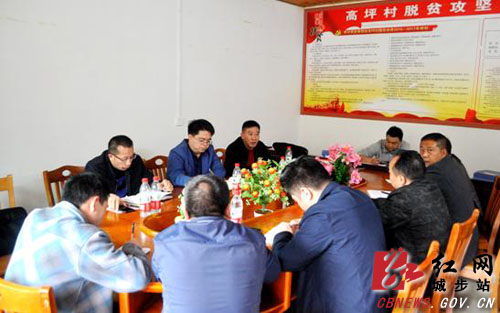 马文高调研指导茅坪镇扶贫工作(图1)