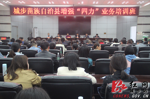 城步举办增强“四力”业务培训(图1)