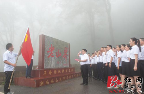城步纪委监委开展形式多样的主题党日活动(图1)
