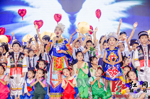 城步举办“精准帮扶，励志少年” 汇报演出(图2)