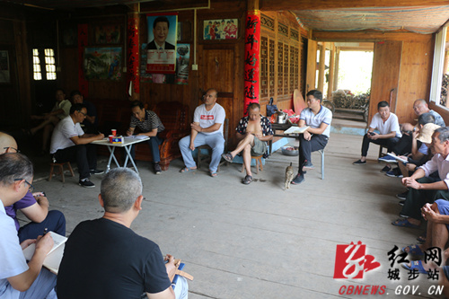 杨博理调研汀坪乡脱贫攻坚工作(图3)