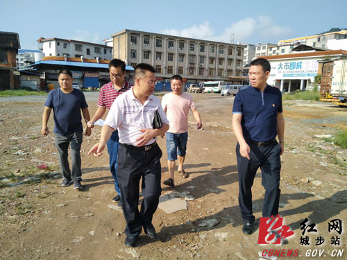 张戈锐调研新田社区棚户区改造项目建设工作(图1)