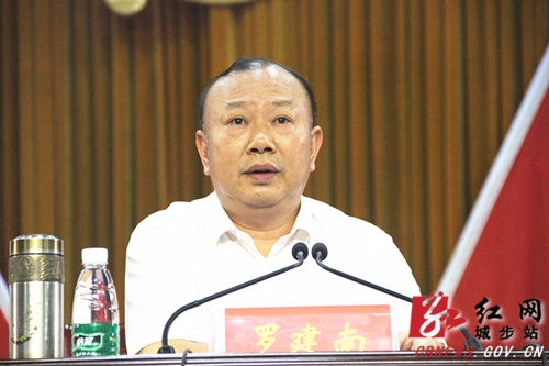 城步召开脱贫摘帽工作推进会(图2)