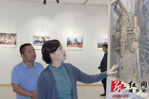 城步美术书法摄影作品亮相邵阳市美术节(图2)