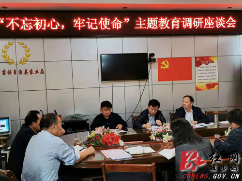 谢卫东调研城步农业农村水利工作(图1)