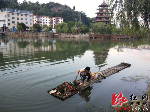 城步全力“推”出河清岸绿样板河流(图2)
