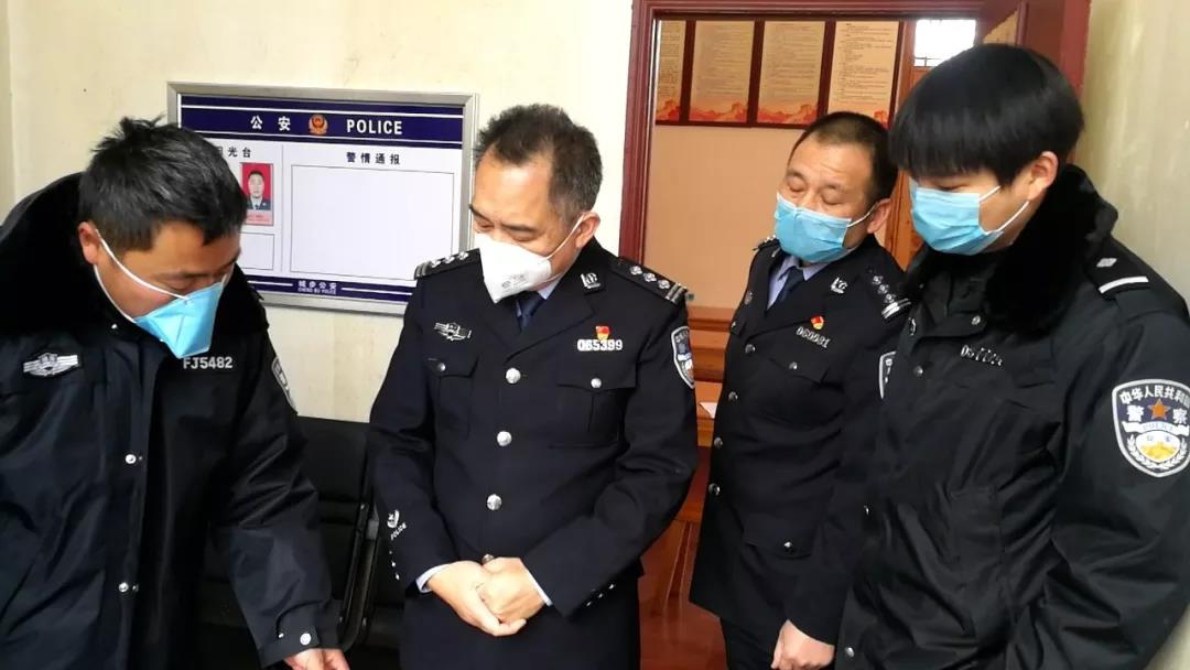 城步公安“抗疫”阻击战阵前指挥员们(图4)