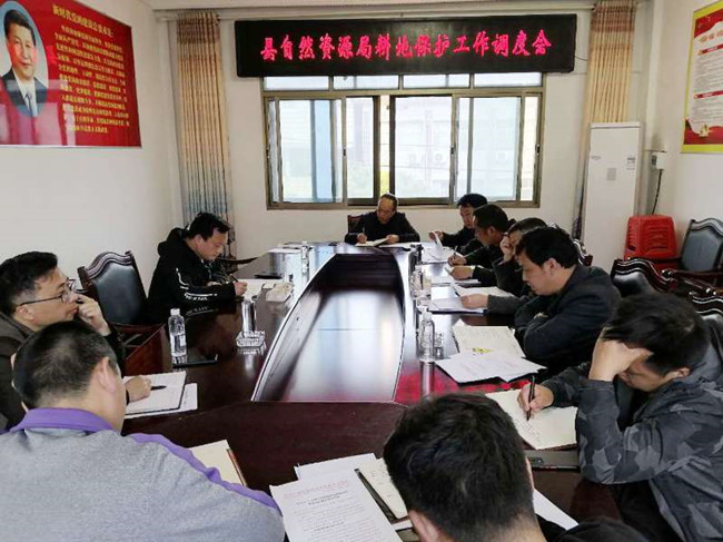 城步自然资源局积极推进耕地保护工作(图1)