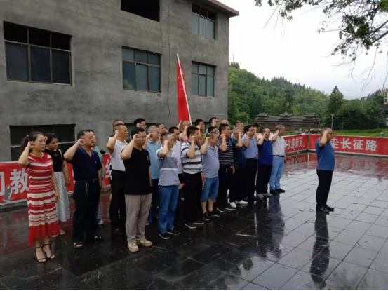 城步卫健局：开展“学史力行”主题党日活动(图2)